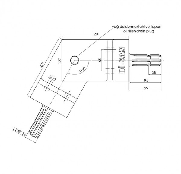 Kabak Sıralama Makinası Teknik Resim