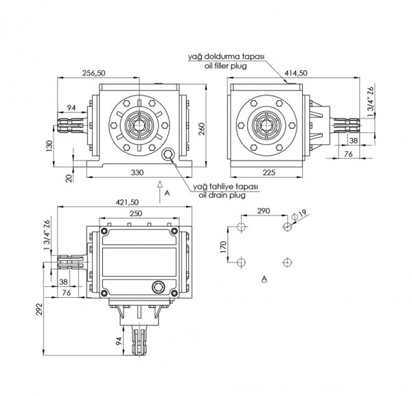Stone Picker Technical Drawing