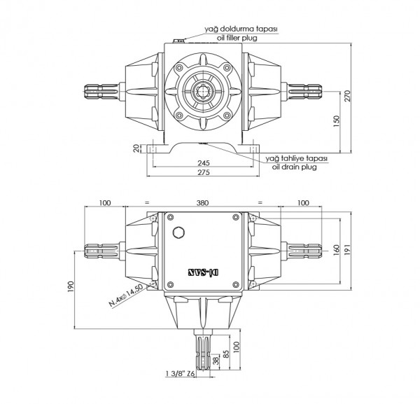 Beet Harvesting Machine Technical Drawing