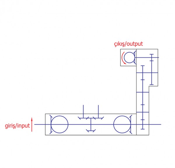 Corn Header Gear Arrangement